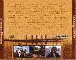 carátula trasera de divx de El Mundo Perdido - 2001