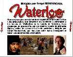 carátula trasera de divx de Waterloo