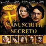 carátula frontal de divx de El Manuscrito Secreto