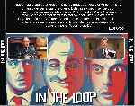 carátula trasera de divx de In The Loop