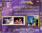 cartula trasera de divx de Saint Seiya - Los Caballeros Del Zodiaco - Volumen 03