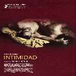 carátula frontal de divx de Intimidad - 2000