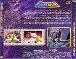 cartula trasera de divx de Saint Seiya - Los Caballeros Del Zodiaco - Volumen 20