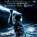 carátula frontal de divx de Percy Jackson Y El Ladron Del Rayo