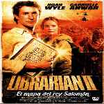 carátula frontal de divx de Librarian 2 - El Mapa Del Rey Salomon