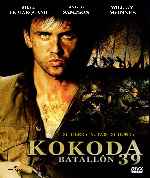 carátula frontal de divx de Kokoda - Batallon 39