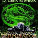 carátula frontal de divx de Mortal Kombat - Terminator