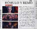 carátula trasera de divx de Romulo Y Remo - 1961