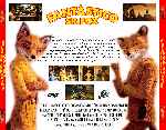 carátula trasera de divx de Fantastico Sr. Fox
