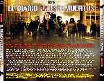 carátula trasera de divx de El Diario De Los Muertos