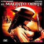 carátula frontal de divx de El Maldito Oeste
