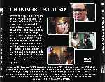 carátula trasera de divx de Un Hombre Soltero