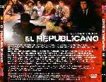 carátula trasera de divx de El Republicano
