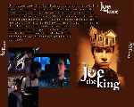 carátula trasera de divx de Joe The King
