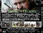 carátula trasera de divx de Robin Hood - 2010