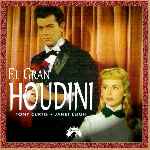 carátula frontal de divx de El Gran Houdini - 1953