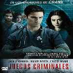 carátula frontal de divx de Juegos Criminales
