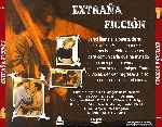 carátula trasera de divx de Extrana Ficcion 