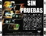 carátula trasera de divx de Sin Pruebas