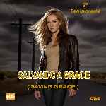 carátula frontal de divx de Salvando A Grace - Temporada 02 