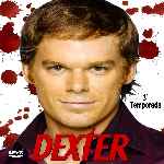 carátula frontal de divx de Dexter - Temporada 03 