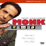 carátula frontal de divx de Monk - Temporada 08