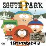 carátula frontal de divx de South Park - Temporada 08 