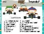 carátula trasera de divx de South Park - Temporada 08 