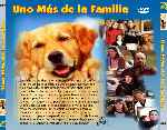carátula trasera de divx de Uno Mas De La Familia - 2008