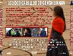 carátula trasera de divx de Los Dos Caballos De Genghis Khan
