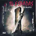 carátula frontal de divx de 14 Espadas