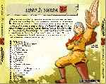 carátula trasera de divx de Avatar - La Leyenda De Aang - Libro 02 - Tierra