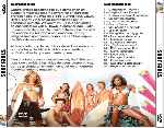 carátula trasera de divx de Surf Girls