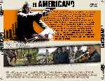carátula trasera de divx de El Americano - 2010