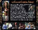 carátula trasera de divx de La Casa De Carroll Street