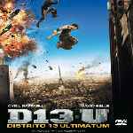carátula frontal de divx de Distrito 13 - Ultimatum