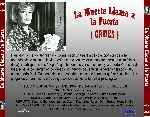 carátula trasera de divx de La Muerte Llama A La Puerta
