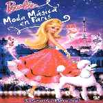 carátula frontal de divx de Barbie - Moda Magica En Paris