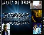 carátula trasera de divx de La Cara Del Terror - 1999