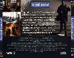 carátula trasera de divx de La Red Social