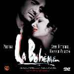 carátula frontal de divx de La Boheme