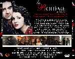 carátula trasera de divx de La Boheme