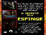 carátula trasera de divx de El Secreto De La Esfinge