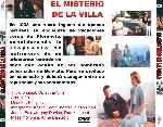 carátula trasera de divx de El Misterio De La Villa