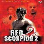 carátula frontal de divx de Red Scorpion 2