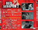 carátula trasera de divx de Red Scorpion 2