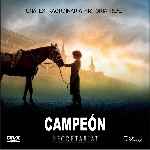 carátula frontal de divx de Campeon - 2010