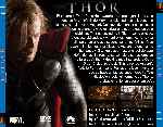 carátula trasera de divx de Thor