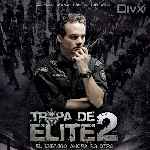 carátula frontal de divx de Tropa De Elite 2