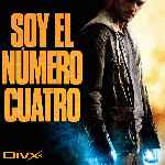 carátula frontal de divx de Soy El Numero Cuatro